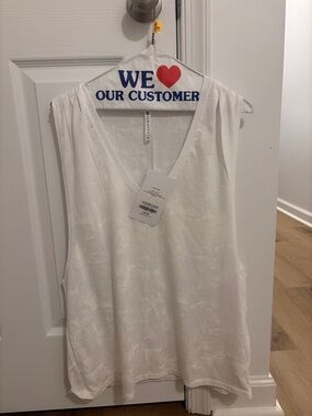 White V-Neck Women’s Shirt